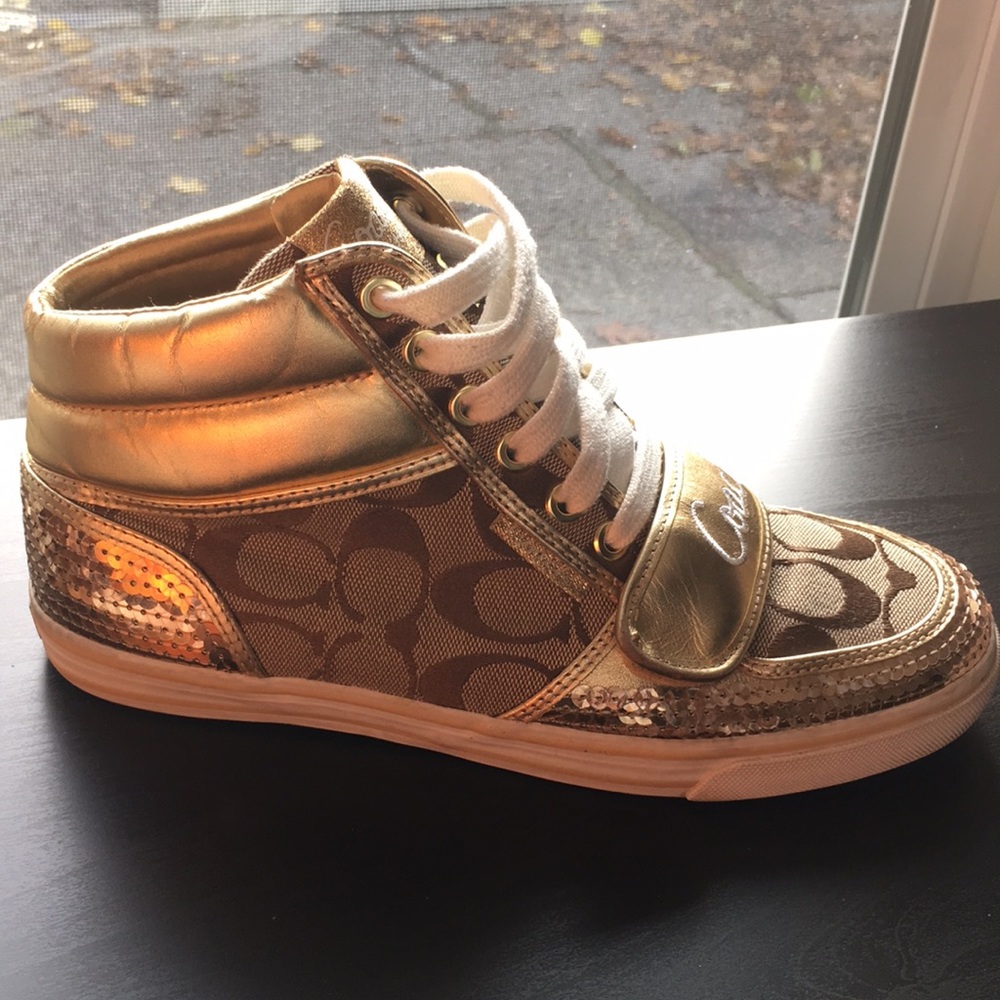Coach Mistie High Top Sport Shoe